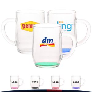 10 oz. Libbey Crystal Glass Mugs