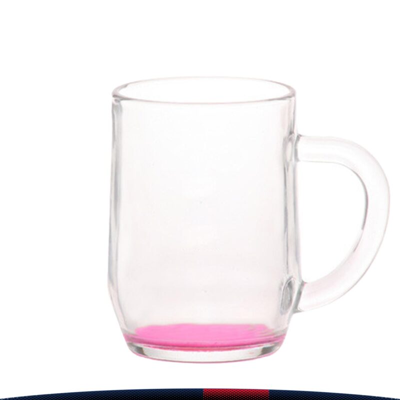 10 oz. Libbey Crystal Glass Mugs - 9