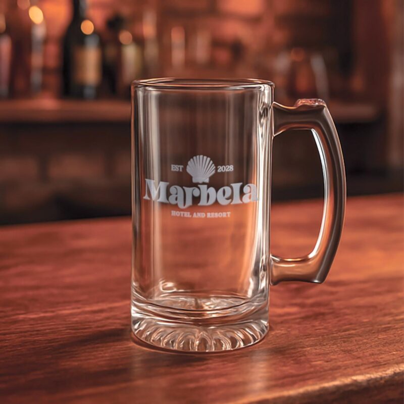 12 Oz Libbey Glass Beer Mug - 2