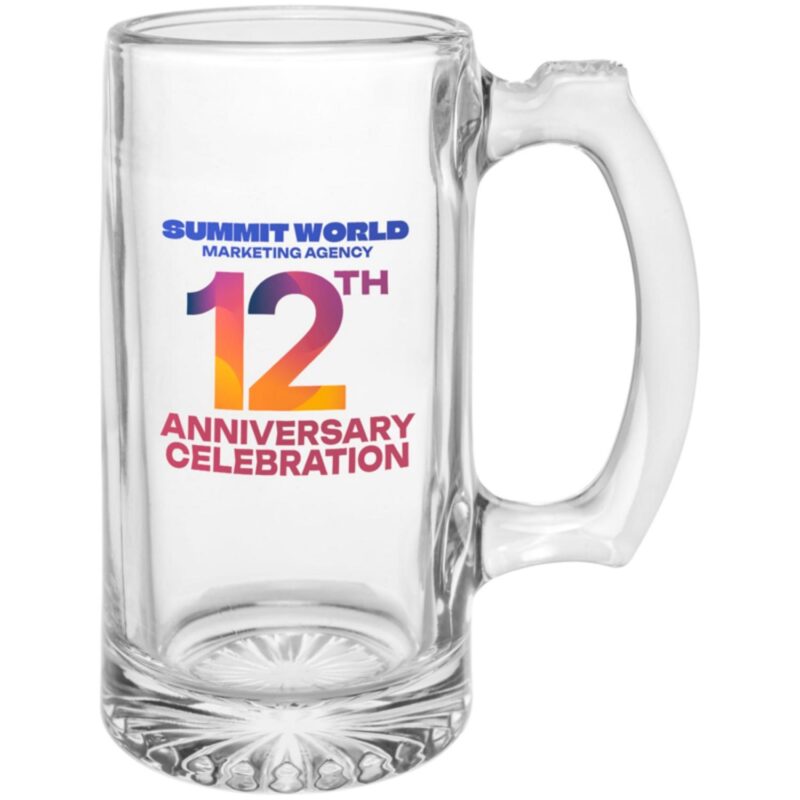 12 Oz Libbey Glass Beer Mug