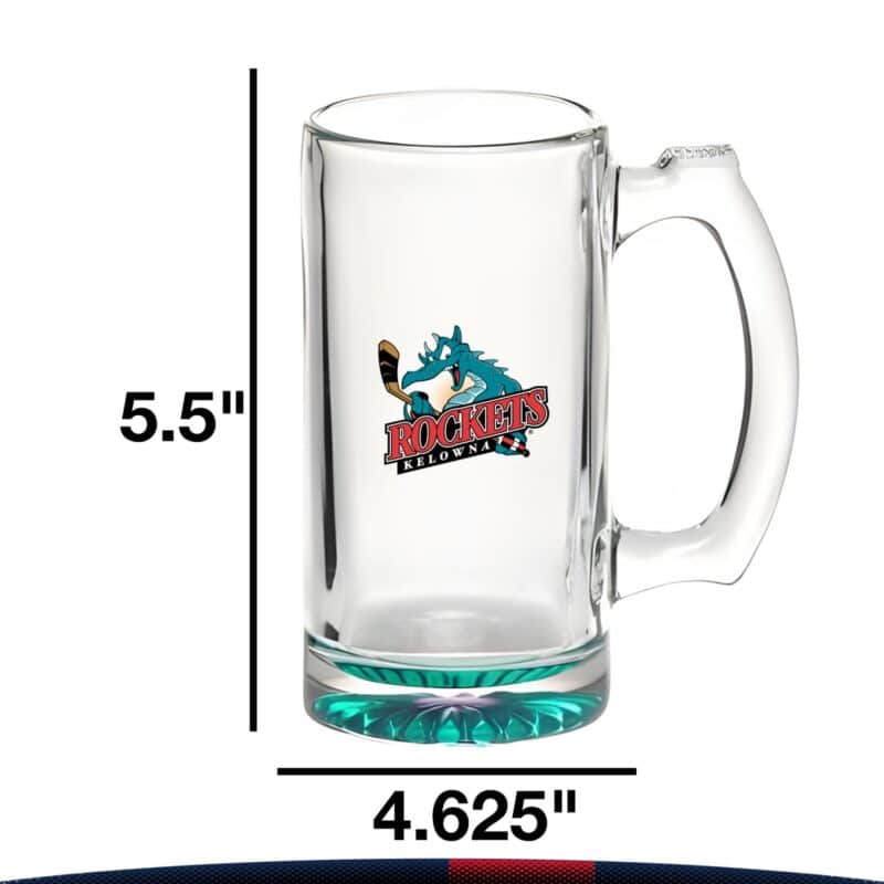12 oz. Libbey Glass Beer Mugs - 3