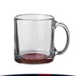 13 oz. Libbey Lucent Glass Coffee Mugs - 9