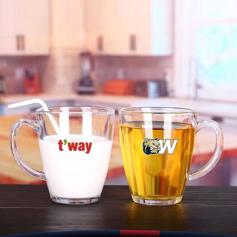 15.5 oz. Libbey Tapered Glass Mugs - 2