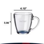 15.5 oz. Libbey Tapered Glass Mugs - 3