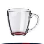 15.5 oz. Libbey Tapered Glass Mugs - 9