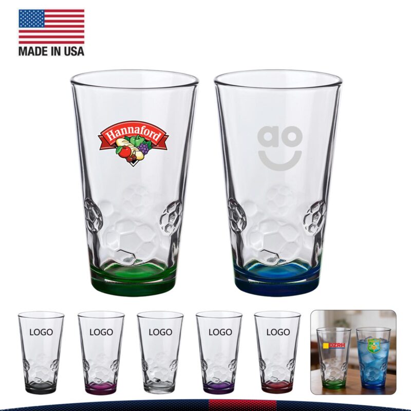 16 oz. Libbey BallBrew Soccer Pint Glass