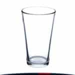 16 oz. Libbey Colored Bottom Beer Glasses - 6