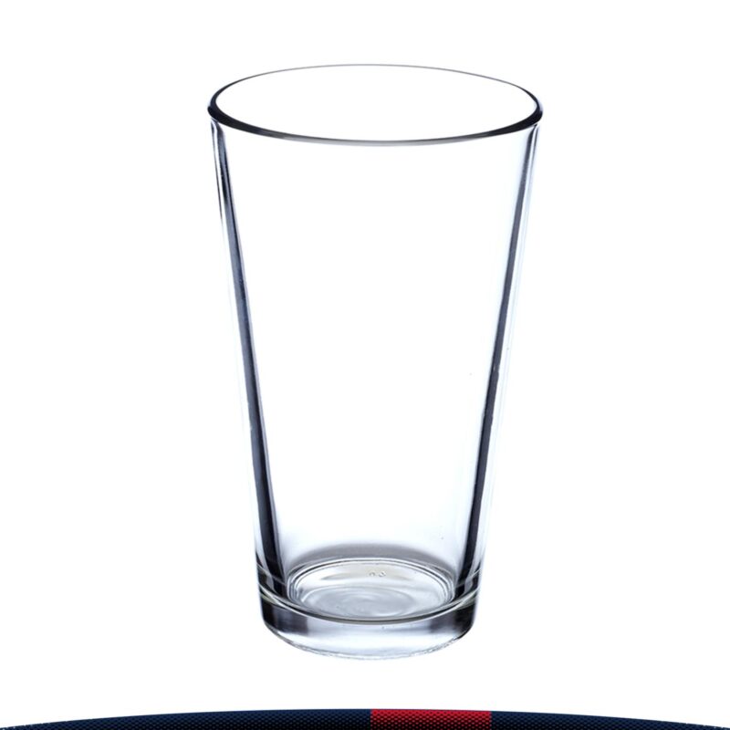 16 oz. Libbey Colored Bottom Beer Glasses - 6