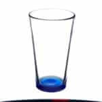 16 oz. Libbey Colored Bottom Beer Glasses - 7