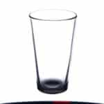 16 oz. Libbey Colored Bottom Beer Glasses - 8