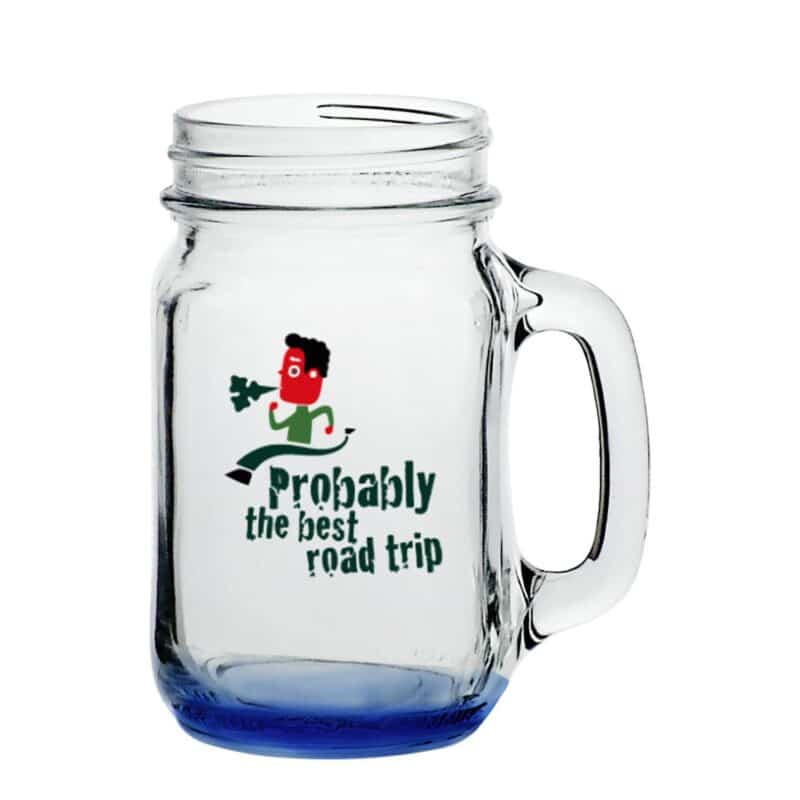 16 oz. Libbey Mason Jars with Handles - 2