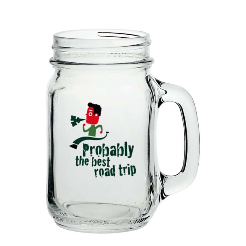 16 oz. Libbey Mason Jars with Handles - 3