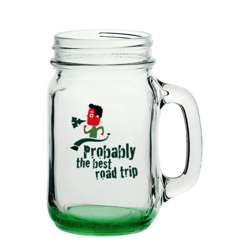 16 oz. Libbey Mason Jars with Handles - 4