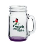 16 oz. Libbey Mason Jars with Handles - 6