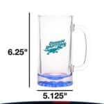 16 oz. Libbey Tankard Starburst Beer Mugs - 3