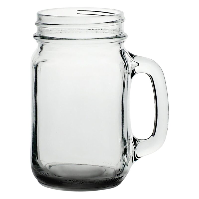 16 oz. Libbey® Mason Jars with Handles - 1