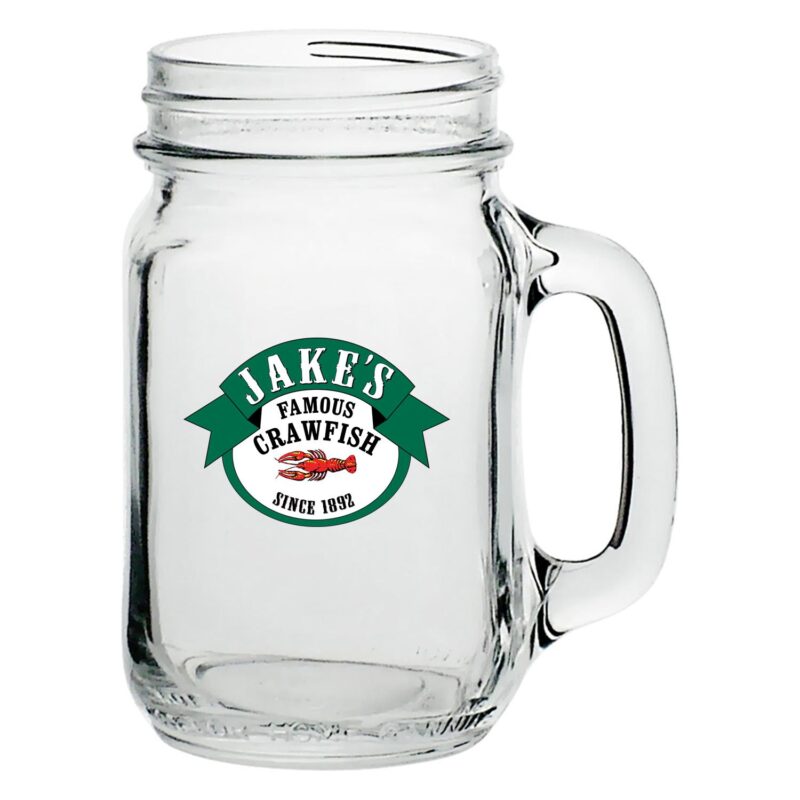 16 oz. Libbey® Mason Jars with Handles - 3