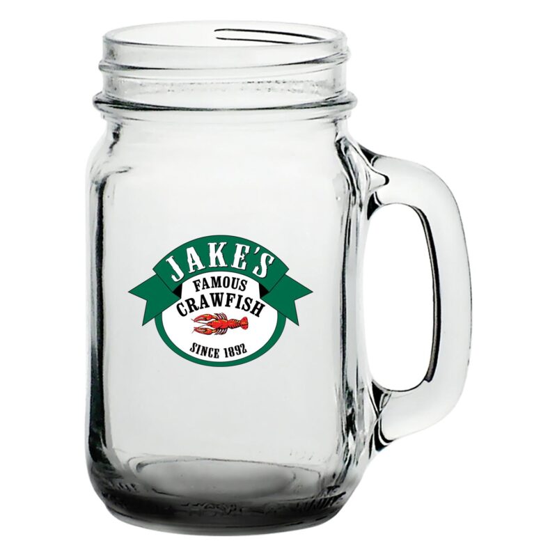 16 oz. Libbey® Mason Jars with Handles - 4