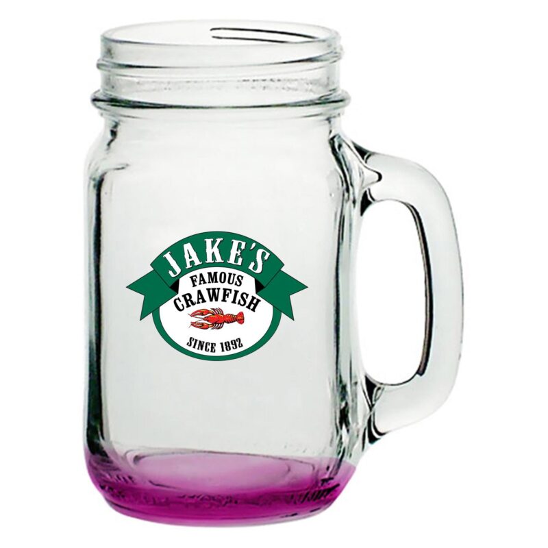 16 oz. Libbey® Mason Jars with Handles - 7