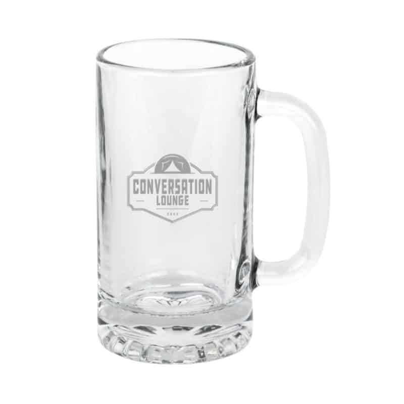 16 oz. Libbey® Tankard Starburst Beer Mug (Engraved Imprint) - 1