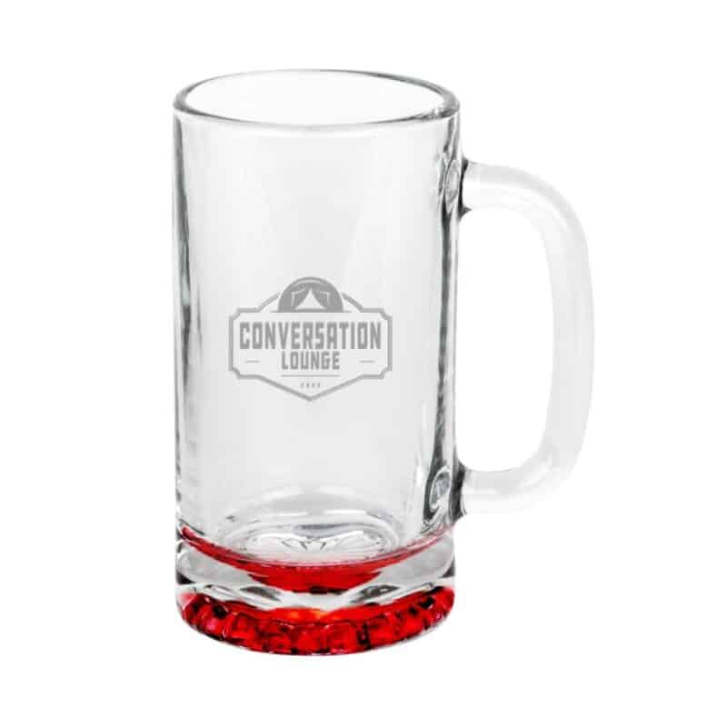 16 oz. Libbey® Tankard Starburst Beer Mug (Engraved Imprint) - 7