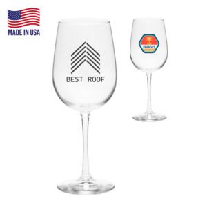 16 oz. USA Made Libbey Vina Tall Glasses W/ Custom Logo
