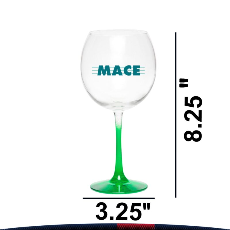 18.5 oz. Libbey Clear Bulbous Glasses - 3