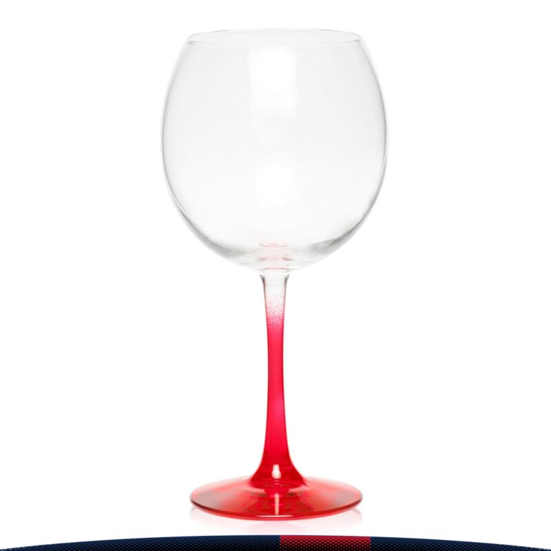 18.5 oz. Libbey Clear Bulbous Glasses - 6