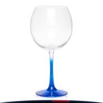 18.5 oz. Libbey Clear Bulbous Glasses - 8