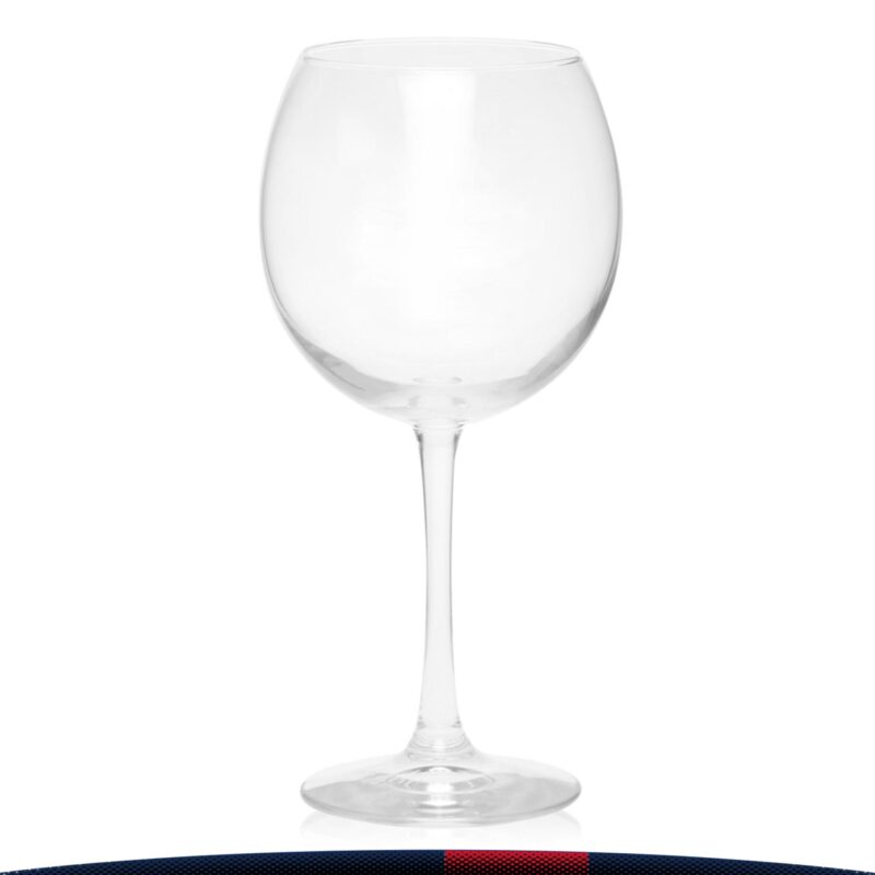 18.5 oz. Libbey Clear Bulbous Glasses - 9