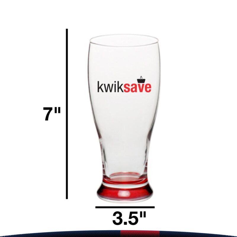 19 oz. Libbey Hata Pilsner Glasses - 3