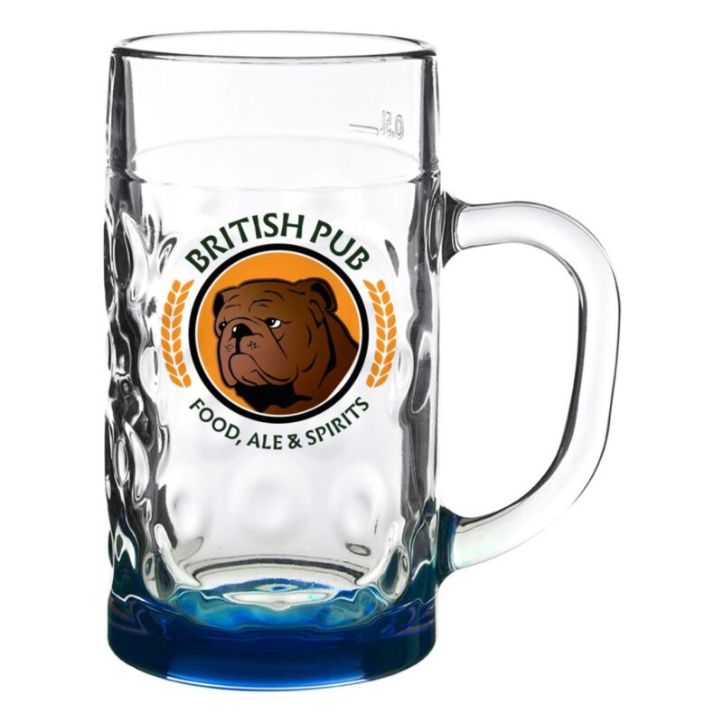 22 oz. Libbey Munich Beer Stein (Full Color Imprint) - 2