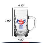 40.5 oz. Libbey Oktoberfest Beer Mugs - 3