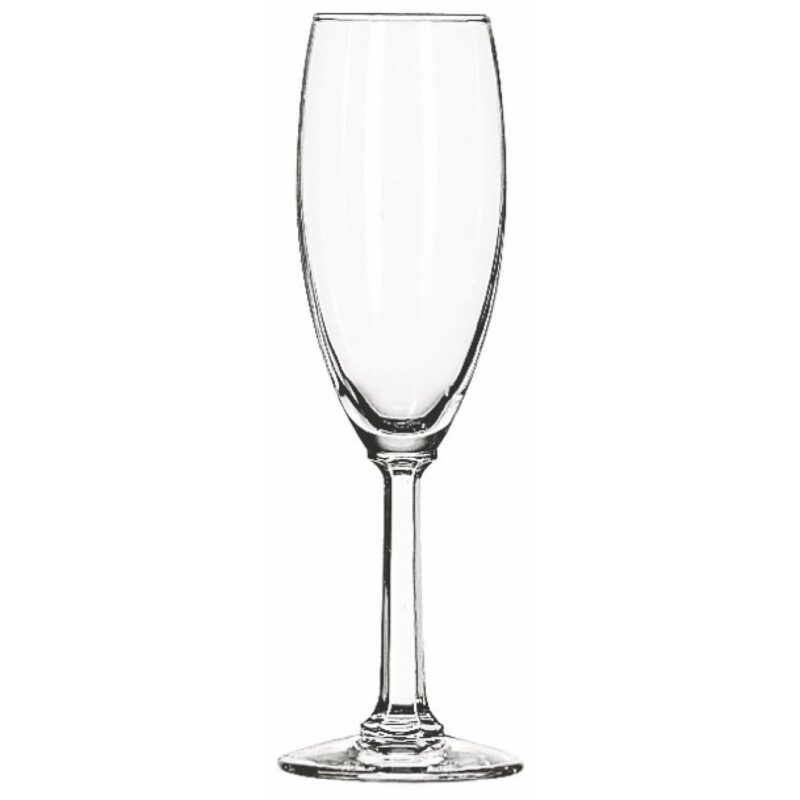 5.75 Oz Libbey Napa Champagne Flute Glass - 1