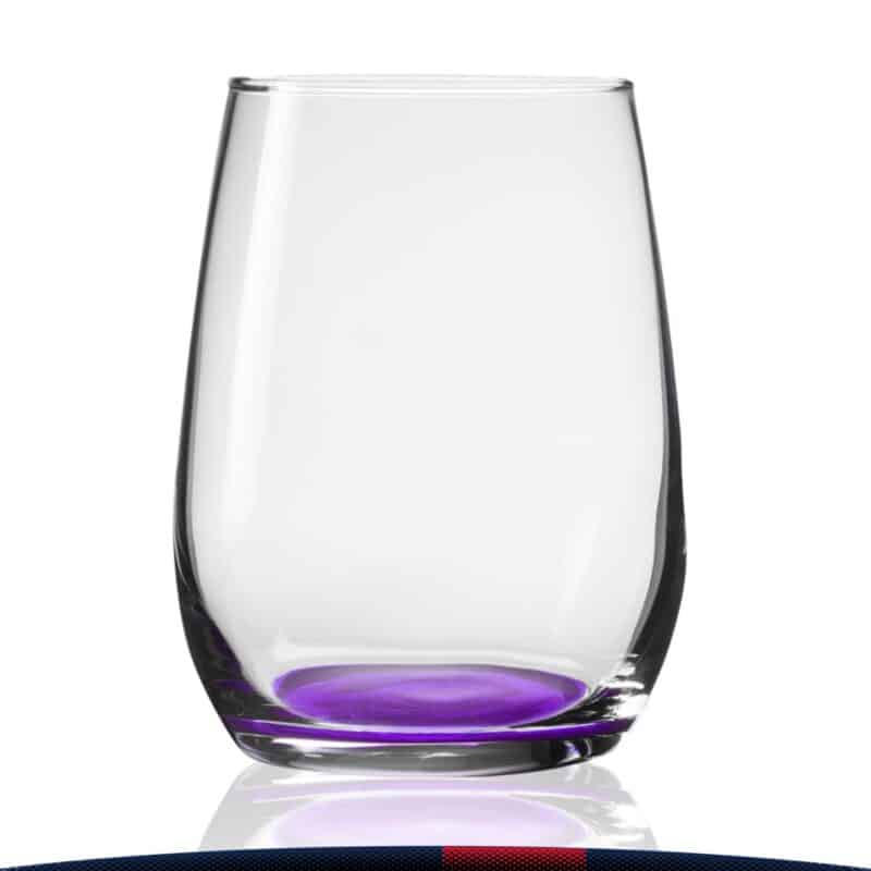 6.25 oz. Libbey Clear Stemless Glasses - 1