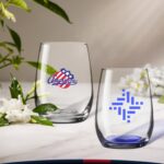 6.25 oz. Libbey Clear Stemless Glasses - 2
