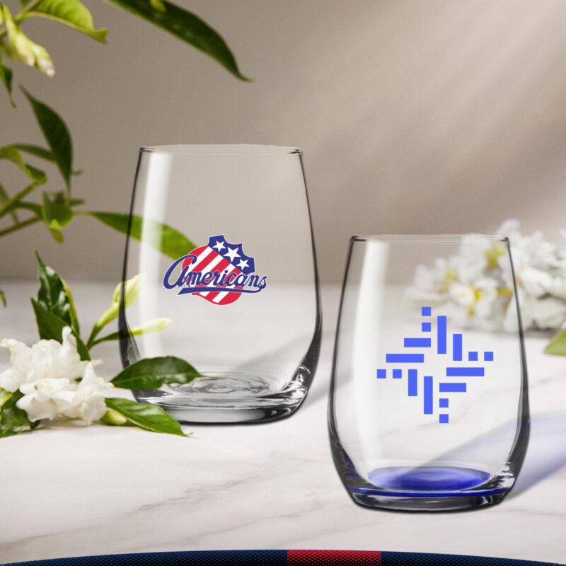6.25 oz. Libbey Clear Stemless Glasses - 2
