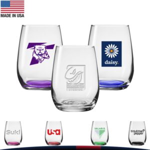 6.25 oz. Libbey Clear Stemless Glasses