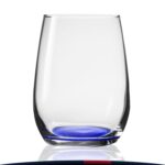 6.25 oz. Libbey Clear Stemless Glasses - 7