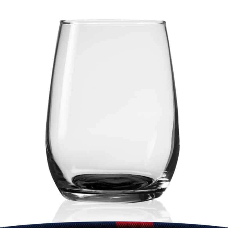 6.25 oz. Libbey Clear Stemless Glasses - 8