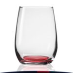 6.25 oz. Libbey Clear Stemless Glasses - 9