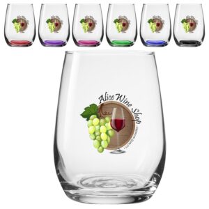 6.25 oz. Libbey Stemless Taster Glasses