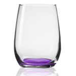 6.25 oz. USA Made Libbey Stemless Taster Glasses W/ Custom Logo - 6