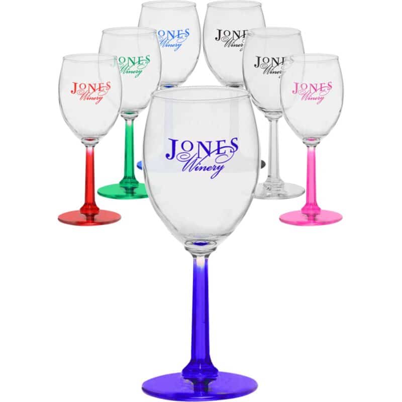 6.5 Oz. Libbey® Napa Country Etched Wine Glasses