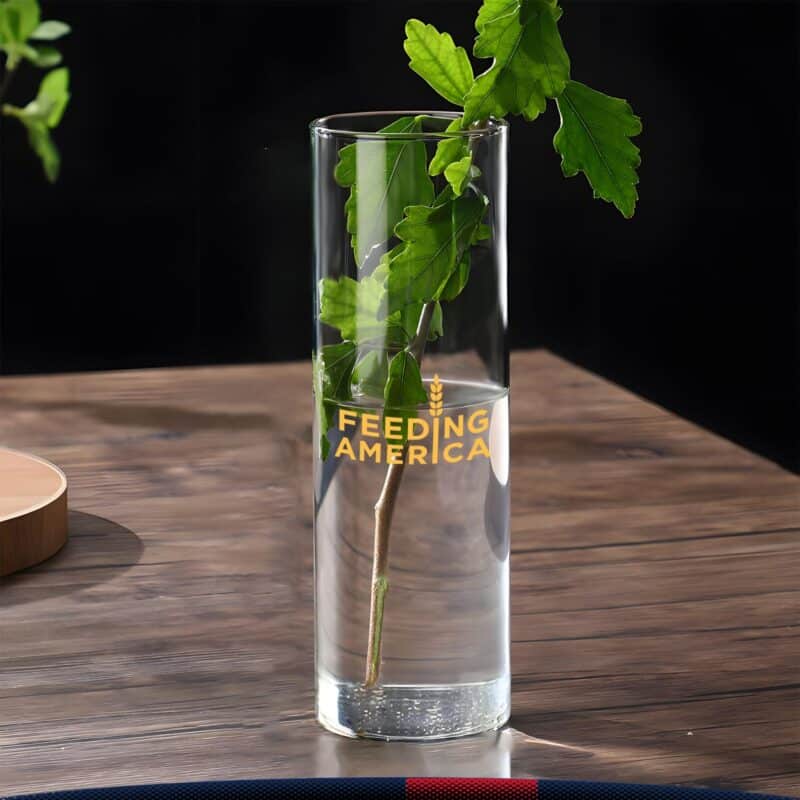 8 oz. Libbey Glass Flower Vases - 2