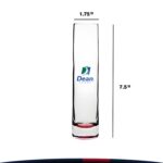 8 oz. Libbey Glass Flower Vases - 3