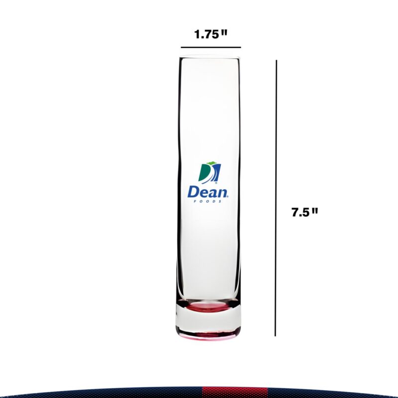 8 oz. Libbey Glass Flower Vases - 3