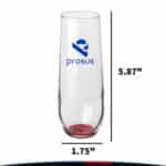 8 oz. Libbey Stemless Glasses - 3