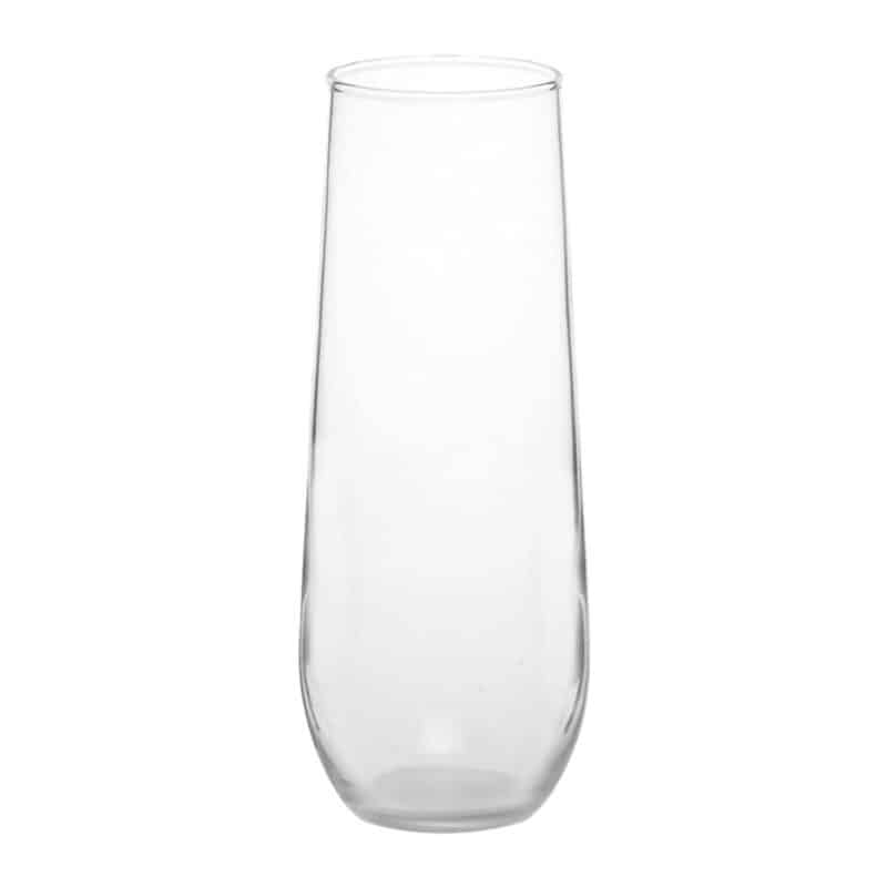 8 oz. USA Made Libbey Stemless Champagne Flute Glasses. - 2