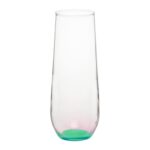 8 oz. USA Made Libbey Stemless Champagne Flute Glasses. - 3